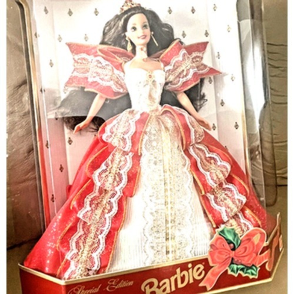 Happy Holidays Barbie Doll Mattel Special Edition‎ 1997 #17832 NRFB - Picture 4 of 6